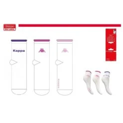 Chaussettes Enfant VILLE KAPPA Lot De 6 -Kappa Magasin chaussettes enfant ville kappa lot de 6 3