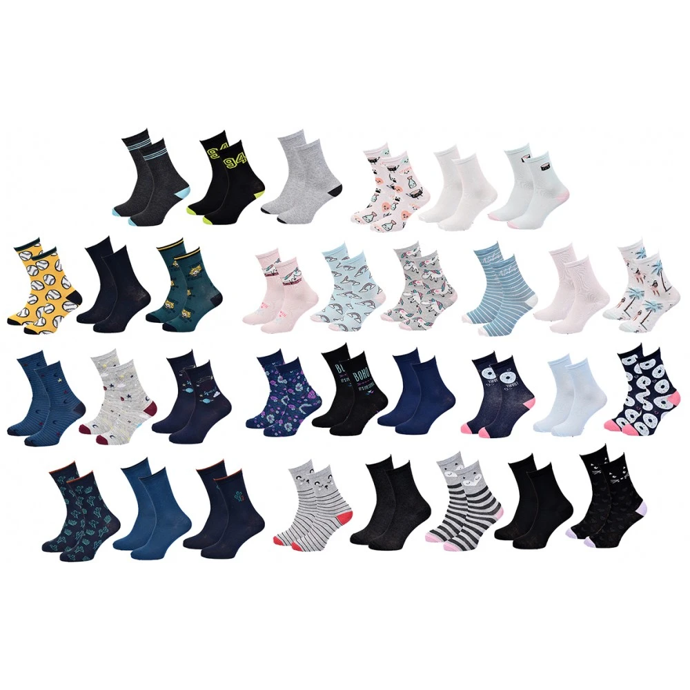 Chaussettes Enfant TWINDAY Qualité Et Confort-Assortiment Modèles Photos Selon Arrivages- 3 Chaussettes Enfant TWINDAY Qualité Et Confort-Assortiment Modèles Photos Selon Arrivages-
