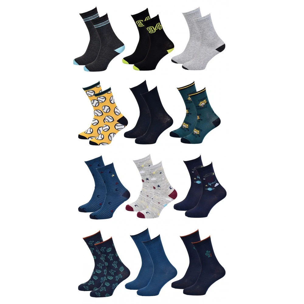 Chaussettes Enfant TWINDAY Qualité Et Confort-Assortiment Modèles Photos Selon Arrivages- 4 Chaussettes Enfant TWINDAY Qualité Et Confort-Assortiment Modèles Photos Selon Arrivages- – Image 2