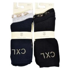 Chaussettes Femme CHRISTIAN LACROIX Qualité Et Confort-Assortiment Modèles Photos Selon Arrivages- -Kappa Magasin chaussettes femme christian lacroix qualite et confort assortiment modeles photos selon arrivages 1 3