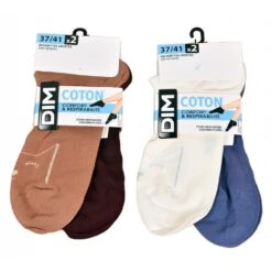 Chaussettes Femme DIM En Coton Confort Et Elegance -Assortiment Modèles Photos Selon Arrivages- -Kappa Magasin chaussettes femme dim en coton confort et elegance assortiment modeles photos selon arrivages 1 14