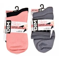 Chaussettes Femme DIM En Coton Confort Et Elegance -Assortiment Modèles Photos Selon Arrivages- -Kappa Magasin chaussettes femme dim en coton confort et elegance assortiment modeles photos selon arrivages 1 18