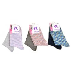 Chaussettes Femme DIM En Coton Confort Et Elegance -Assortiment Modèles Photos Selon Arrivages- -Kappa Magasin chaussettes femme dim en coton confort et elegance assortiment modeles photos selon arrivages 1 4