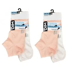 Chaussettes Femme DIM En Coton Confort Et Elegance -Assortiment Modèles Photos Selon Arrivages- -Kappa Magasin chaussettes femme dim en coton confort et elegance assortiment modeles photos selon arrivages 1 8