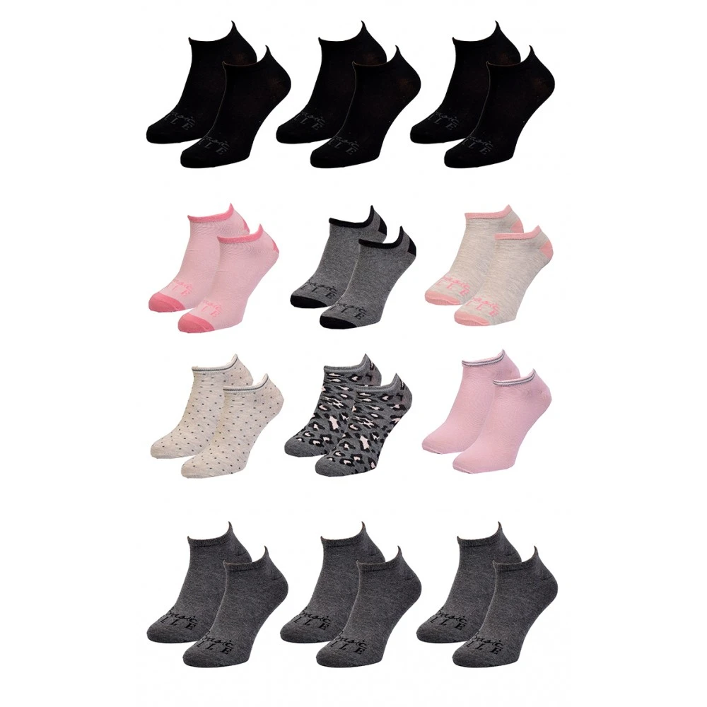Chaussettes Femme ELLE Basic Qualité Et Confort-Assortiment Modèles Photos Selon Arrivages- 14 Chaussettes Femme ELLE Basic Qualité Et Confort-Assortiment Modèles Photos Selon Arrivages- – Image 12