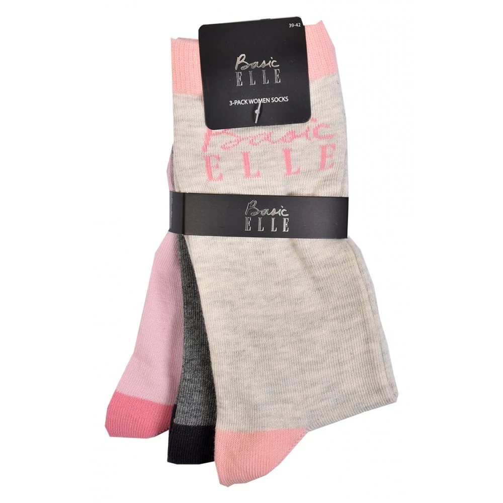 Chaussettes Femme ELLE Basic Qualité Et Confort-Assortiment Modèles Photos Selon Arrivages- 11 Chaussettes Femme ELLE Basic Qualité Et Confort-Assortiment Modèles Photos Selon Arrivages- – Image 9