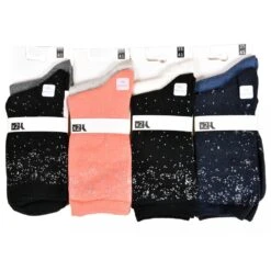 Chaussettes Femme Fantaisie Confort Coton Majoritaire -Kappa Magasin chaussettes femme fantaisie confort coton majoritaire 17