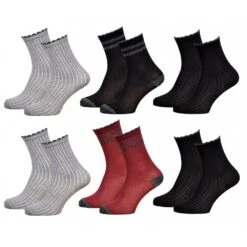 Chaussettes Femme Fantaisie Confort Coton Majoritaire -Kappa Magasin chaussettes femme fantaisie confort coton majoritaire 8