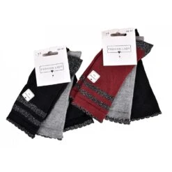 Chaussettes Femme Fantaisie Confort Coton Majoritaire -Kappa Magasin chaussettes femme fantaisie confort coton majoritaire 9