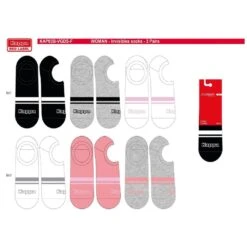 Chaussettes Femme FOOTIES KAPPA Lot De 12 -Kappa Magasin chaussettes femme footies kappa lot de 12 3