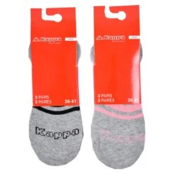 Chaussettes Femme FOOTIES KAPPA Lot De 6 -Kappa Magasin chaussettes femme footies kappa lot de 6 2