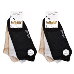 Chaussettes Femme INFINITIF Qualité Et Confort-Assortiment Modèles Photos Selon Arrivages- -Kappa Magasin chaussettes femme infinitif qualite et confort assortiment modeles photos selon arrivages 1 17