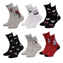 Chaussettes Femme LICENCE Fantaisie-Assortiment Modèles Photos Selon Arrivages- -Kappa Magasin chaussettes femme licence fantaisie assortiment modeles photos selon arrivages 1 2