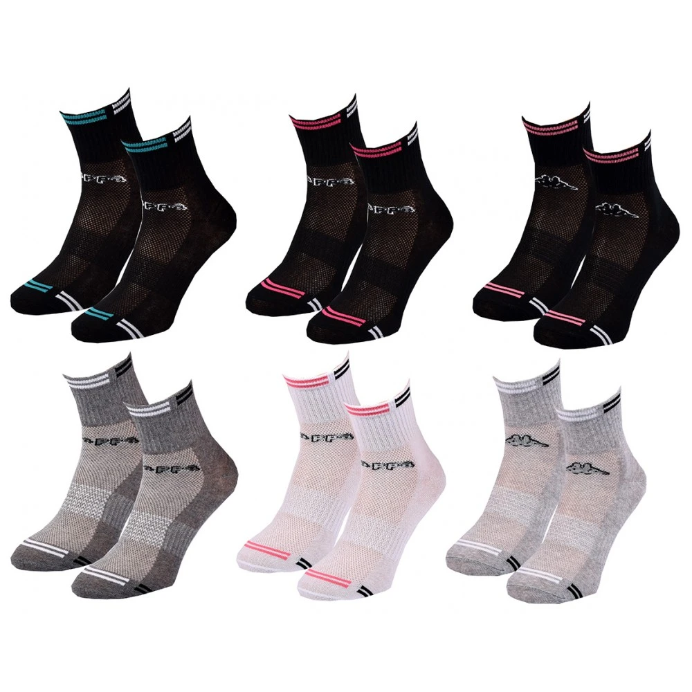 Chaussettes Femme QUARTER KAPPA 4 Chaussettes Femme QUARTER KAPPA – Image 2