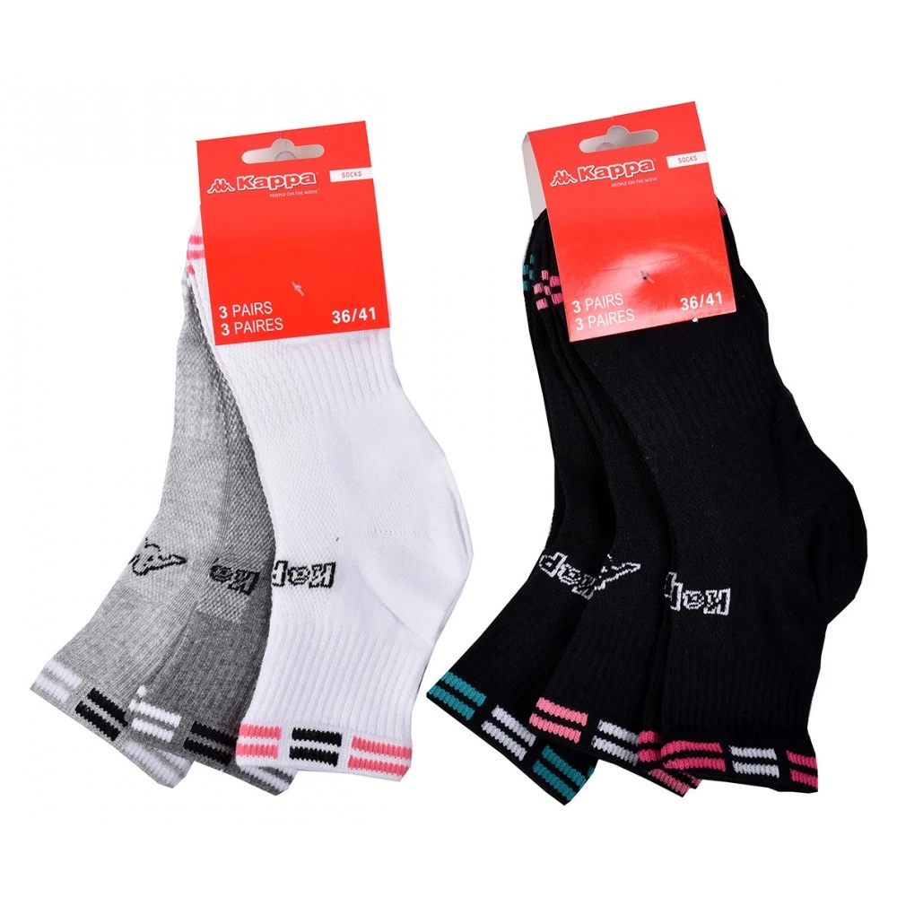 Chaussettes Femme QUARTER KAPPA 5 Chaussettes Femme QUARTER KAPPA – Image 3