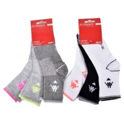 Chaussettes Femme QUARTER KAPPA Lot De 6 -Kappa Magasin chaussettes femme quarter kappa lot de 6 2