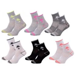 Chaussettes Femme QUARTER KAPPA Lot De 6