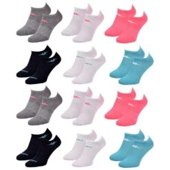Kappa Magasin -Kappa Magasin chaussettes femme sneaker kappa lot de 12 1