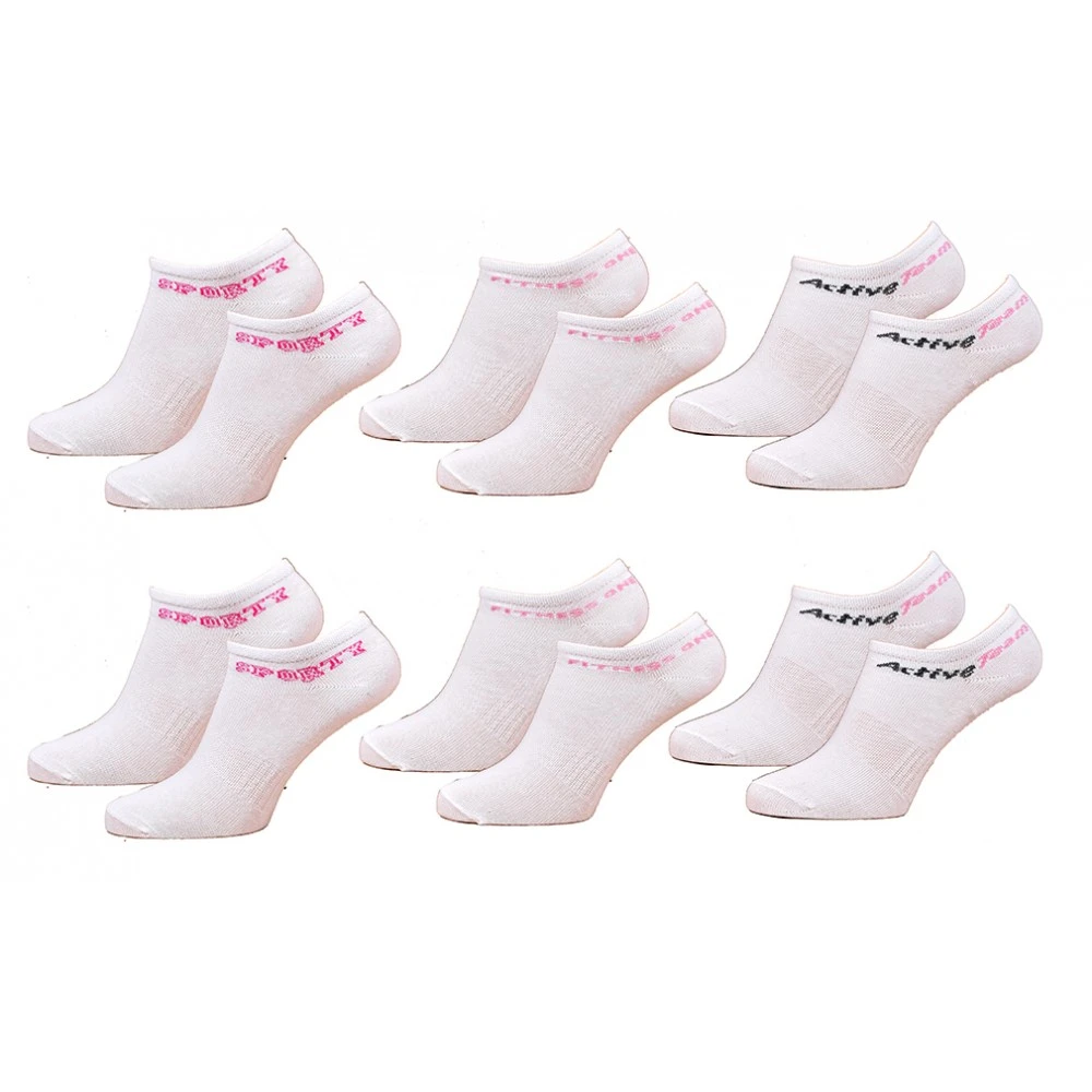 Chaussettes Femme Socquettes Tiges Courtes Coton Majoritaire 6 Chaussettes Femme Socquettes Tiges Courtes Coton Majoritaire – Image 4