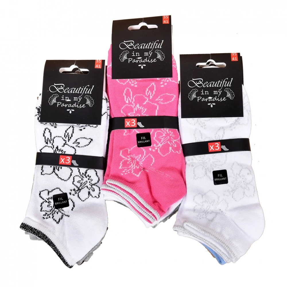 Chaussettes Femme Socquettes Tiges Courtes Coton Majoritaire 11 Chaussettes Femme Socquettes Tiges Courtes Coton Majoritaire – Image 9