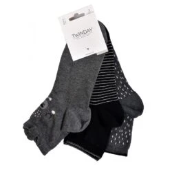 Chaussettes Femme TWINDAY Qualité Et Confort-Assortiment Modèles Photos Selon Arrivages- -Kappa Magasin chaussettes femme twinday qualite et confort assortiment modeles photos selon arrivages 1 7