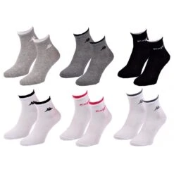 Chaussettes Femme VILLE KAPPA Lot De 6 -Kappa Magasin chaussettes femme ville kappa lot de 6 1