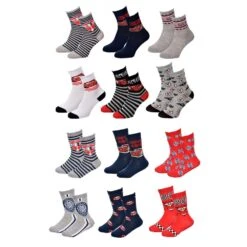 Chaussettes Garçon Licence PACK DE 12 PAIRES SURPRISE -Kappa Magasin chaussettes garcon licence pack de 12 paires surprise 12