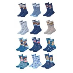 Chaussettes Garçon Licence PACK DE 12 PAIRES SURPRISE -Kappa Magasin chaussettes garcon licence pack de 12 paires surprise 8