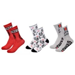 Chaussettes Garçon Licence PACK DE 3 PAIRES -Kappa Magasin chaussettes garcon licence pack de 3 paires 12