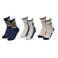Chaussettes Garçon Licence PACK DE 3 PAIRES -Kappa Magasin chaussettes garcon licence pack de 3 paires 15