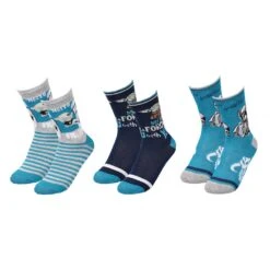 Chaussettes Garçon Licence PACK DE 3 PAIRES -Kappa Magasin chaussettes garcon licence pack de 3 paires 9