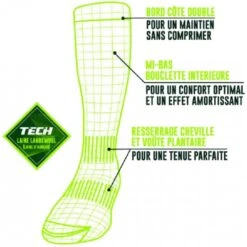 Chaussettes Hautes Homme La Rurale Haute Qualité Technique Avec Laine -Kappa Magasin chaussettes hautes homme la rurale haute qualite technique avec laine 12