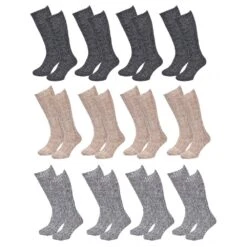 Chaussettes Hautes Homme Laine Majoritaire