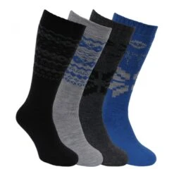 Chaussettes Hautes Homme Lot De 4