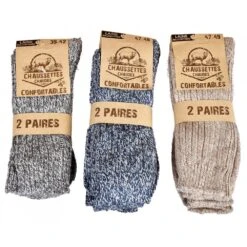 Chaussettes Homme Avec Laine Vendues En Pack Confort Et Chaleur -Kappa Magasin chaussettes homme avec laine vendues en pack confort et chaleur 9