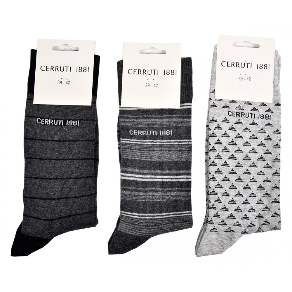 Chaussettes Homme CERRUTI 1881 Confort Et Qualité -Assortiment Modèles Photos Selon Arrivages- 7 Chaussettes Homme CERRUTI 1881 Confort Et Qualité -Assortiment Modèles Photos Selon Arrivages- – Image 5