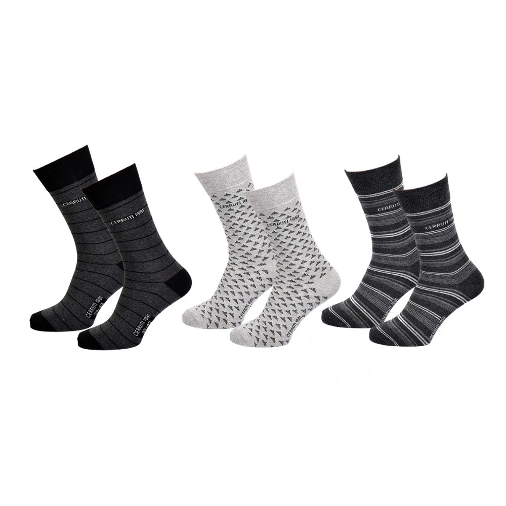 Chaussettes Homme CERRUTI 1881 Confort Et Qualité -Assortiment Modèles Photos Selon Arrivages- 8 Chaussettes Homme CERRUTI 1881 Confort Et Qualité -Assortiment Modèles Photos Selon Arrivages- – Image 6