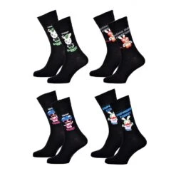 Chaussettes Lapins Crétins 27 Chaussettes Lapins Crétins -Kappa Magasin chaussettes homme disney lot pack lapins cretins 10
