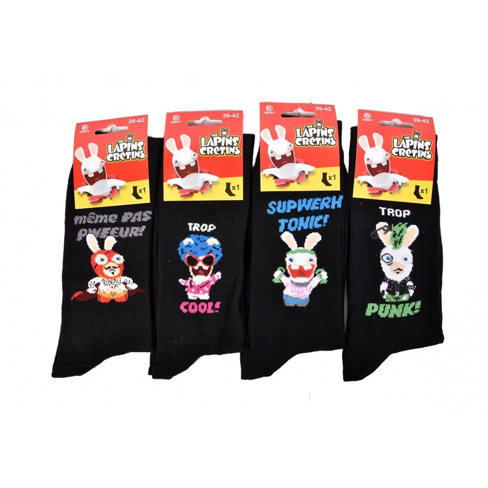 Chaussettes Lapins Crétins 14 Chaussettes Lapins Crétins – Image 12