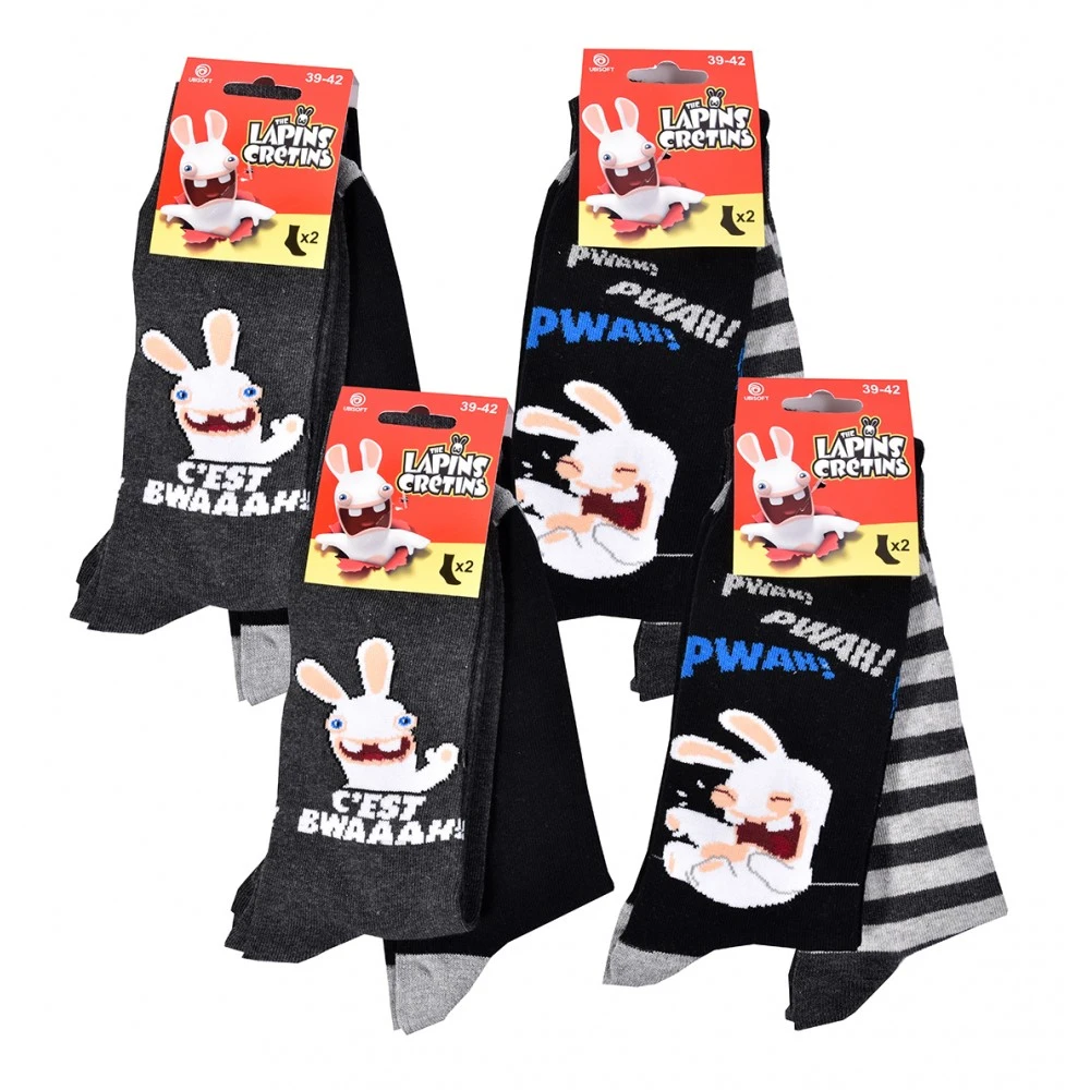 Chaussettes Lapins Crétins 16 Chaussettes Lapins Crétins – Image 14