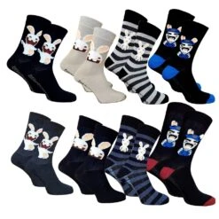 Chaussettes Lapins Crétins 20 Chaussettes Lapins Crétins -Kappa Magasin chaussettes homme disney lot pack lapins cretins 3