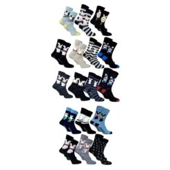Chaussettes Lapins Crétins 21 Chaussettes Lapins Crétins -Kappa Magasin chaussettes homme disney lot pack lapins cretins 4