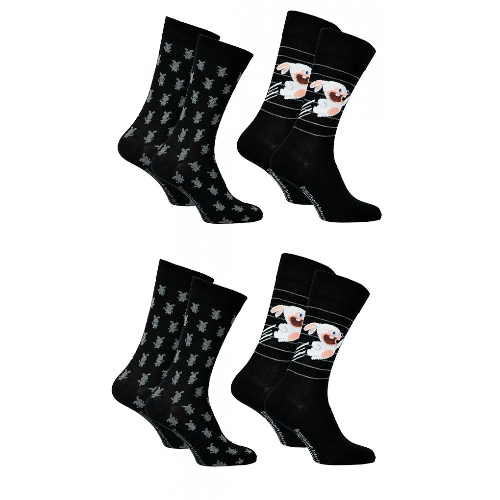 Chaussettes Lapins Crétins 9 Chaussettes Lapins Crétins – Image 7