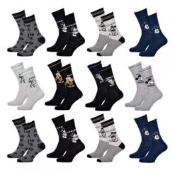 Mickey Mouse Chaussettes Mickey -Kappa Magasin chaussettes homme disney lot pack mickey 16