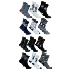 Mickey Mouse Chaussettes Mickey -Kappa Magasin chaussettes homme disney lot pack mickey 3