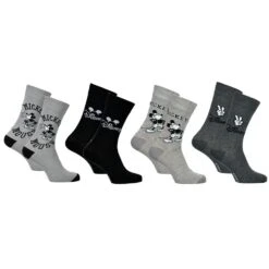 Mickey Mouse Chaussettes Mickey -Kappa Magasin chaussettes homme disney lot pack mickey 4