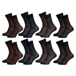 Chaussettes Homme Fil D'écosse - Assortiment Modèles Photos Selon Arrivages-