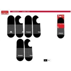 Chaussettes Homme FOOTIES KAPPA -Kappa Magasin chaussettes homme footies kappa lot de 12 3