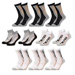 Chaussettes Homme HEAD SPORT ET PERFORMANCE -Assortiment Modèles Photos Selon Arrivages-