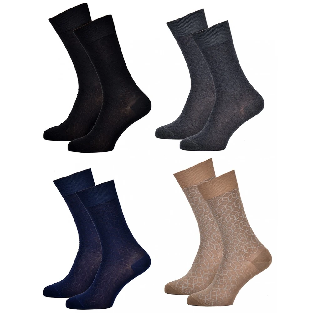 Chaussettes Homme KINDY En Coton -Assortiment Modèles Photos Selon Arrivages- 4 Chaussettes Homme KINDY En Coton -Assortiment Modèles Photos Selon Arrivages- – Image 2